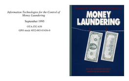 Information Technologies for the Control of Money Laundering