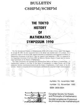 13, November 1990 ISSN 0835-5924