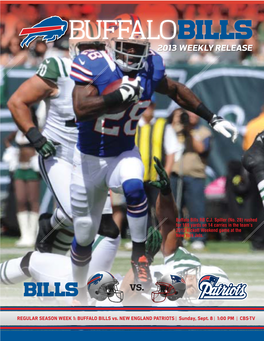 Buffalo 2013 Weekly Release