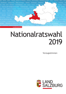Nationalratswahl 2019