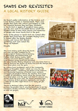 Sands End Revisited a Local History Guide