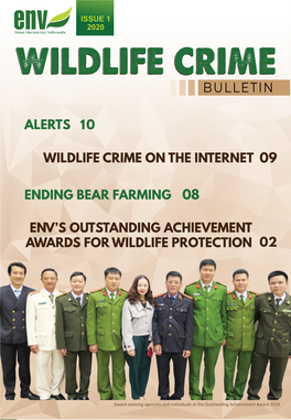 Wildlife Crime Bulletin Issue I 2020