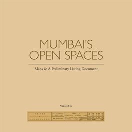Mumbai's Open Spaces Data