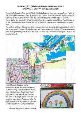 Lady Bay & Holme Pierrepont, Part 1