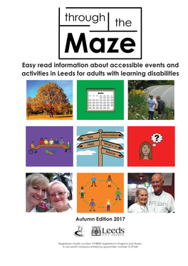 Easy Read Information About Accessible Events and Activities in Leeds for Adults with Learning Disabilities