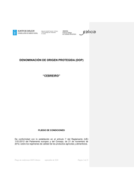 Denominación De Origen Protegida (Dop)