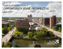 OPPORTUNITY ZONE PROSPECTUS June 2019 Photo Credit: University of Michigan-Flint Credit: Photo Hello!