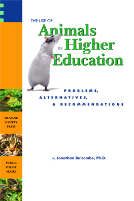 The Use of Animals in Higher Education