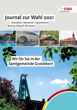 Journal Zur Wahl 2021 Grasleben | Mariental | Querenhorst Rennau, Rottorf, Ahmstorf