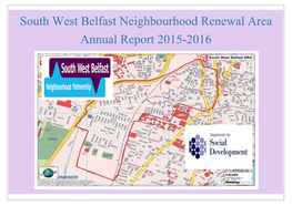 SWBNP Annual Report 2015-16 South West Belfast Neighbourhood Renewal Area