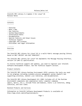 Intel® MPI Library for Linux* OS Release Notes