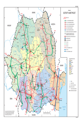 ELECTRICITY MARKET PROJECT BLACK UKRAINE Tulcea 48 ° Constanta Ucraina Sud Constanta Nord Mangalia Tulcea Vest Tulcea Lllll L L L ˘ ˘ L L