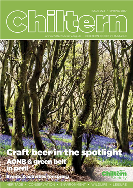 Craft Beer in the Spotlight AONB & Green Belt in Peril Events & Activities for Spring