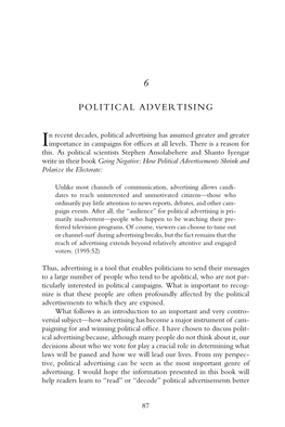 Political Advertising