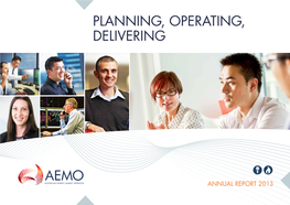 Planning, Operating, Delivering