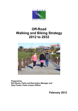 Off-Road Walking and Biking Strategy 2012 to 2032
