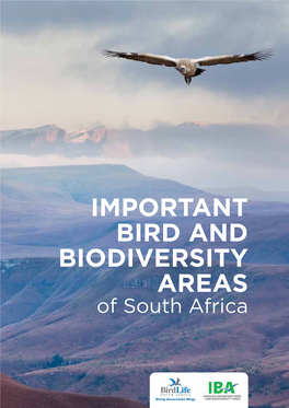 Important Bird and Biodiversity Areas of South Africa
