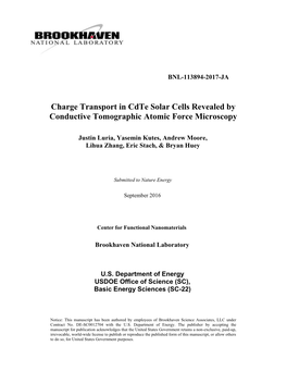 Sample Journal Article Preprint