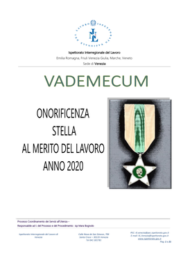 Ispettorato Interregionale Del Lavoro Emilia Romagna, Friuli Venezia Giulia, Marche, Veneto Sede Di Venezia