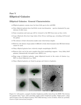 Elliptical Galaxies