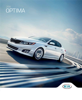 2014 Kia Optima Brochure