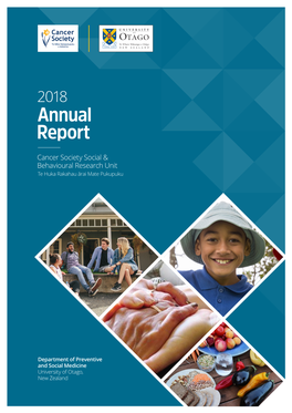 Cancer Society SBRU Annual Report 2018