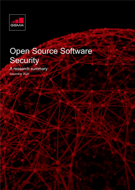 Open Source Software Security a Research Summary December 2020
