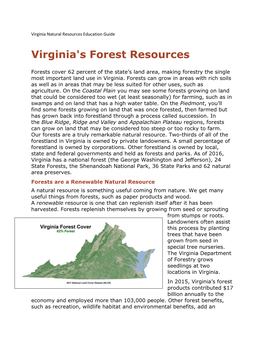 Virginia's Forest Resources