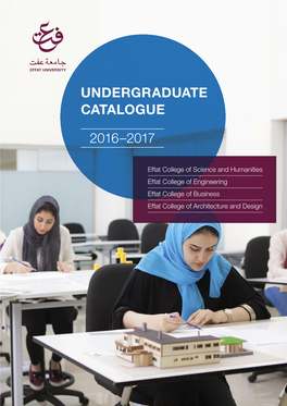 Undergraduate Catalogue 2016–2017