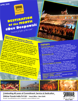 Dev Deepawali “Festival of Lights of the Gods”