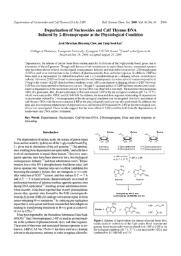 Depurination of Nucleosides and Induced by 2-Bromopropane At