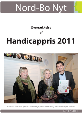 Handicappris 2011