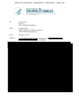 Case 1:17-Cv-02122-TSC Document 87-1 Filed 12/21/17 Page 1 of 8