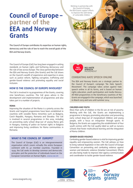 Partner of the EEA and Norway Grants