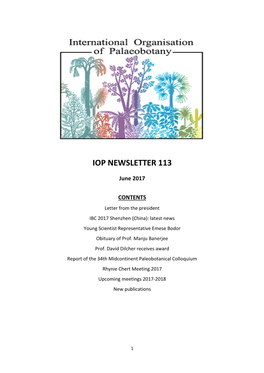 Iop Newsletter 113