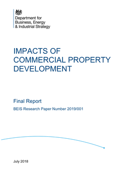 Impacts of Commercial Property Development