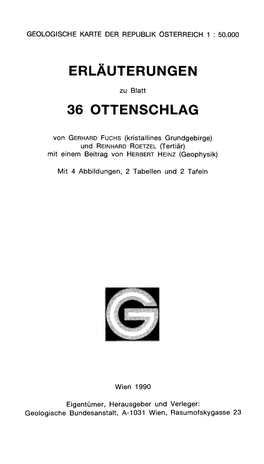 Erläuterungen 36 Ottenschlag