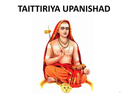 Taittiriya Upanishad