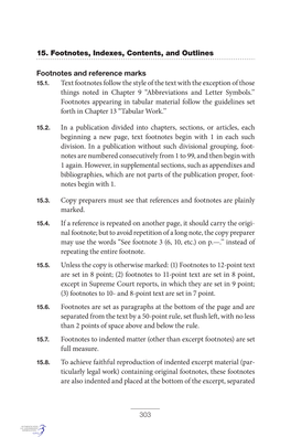 15. Footnotes, Indexes, Contents, and Outlines Footnotes and Reference