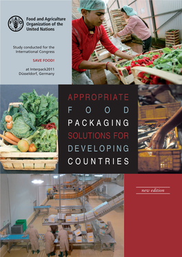 Appropriate Food Packaging Solutions for Developing Countries