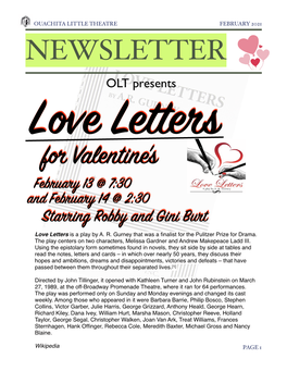 Feb 2021 Newsletter