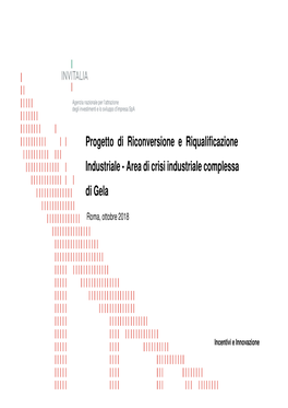 Progetto Di Riconversione E Riqualificazione Industriale Gela