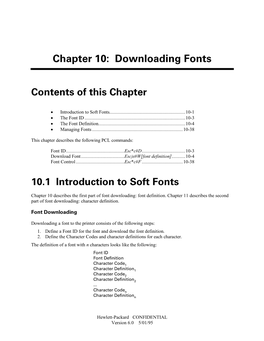 Downloading Fonts