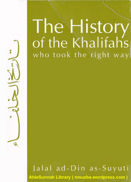 Of the Khalifahs Who Took the Right Way