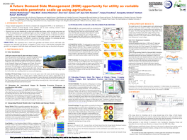 Demand Side Management Using Agriculture