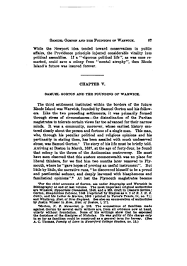 State of Rhode Island and Providence Plantations at the End of the Century