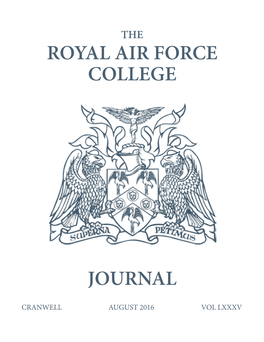 Royal Air Force College Journal