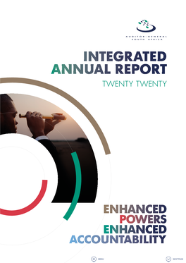 2019-20 Integrated Annual Report