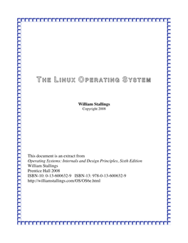 The Linux Operating System