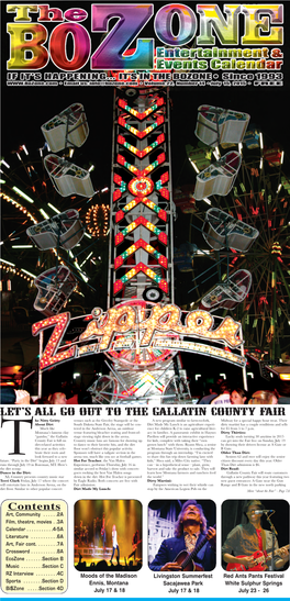 Let's All Go out to the Gallatin County Fair